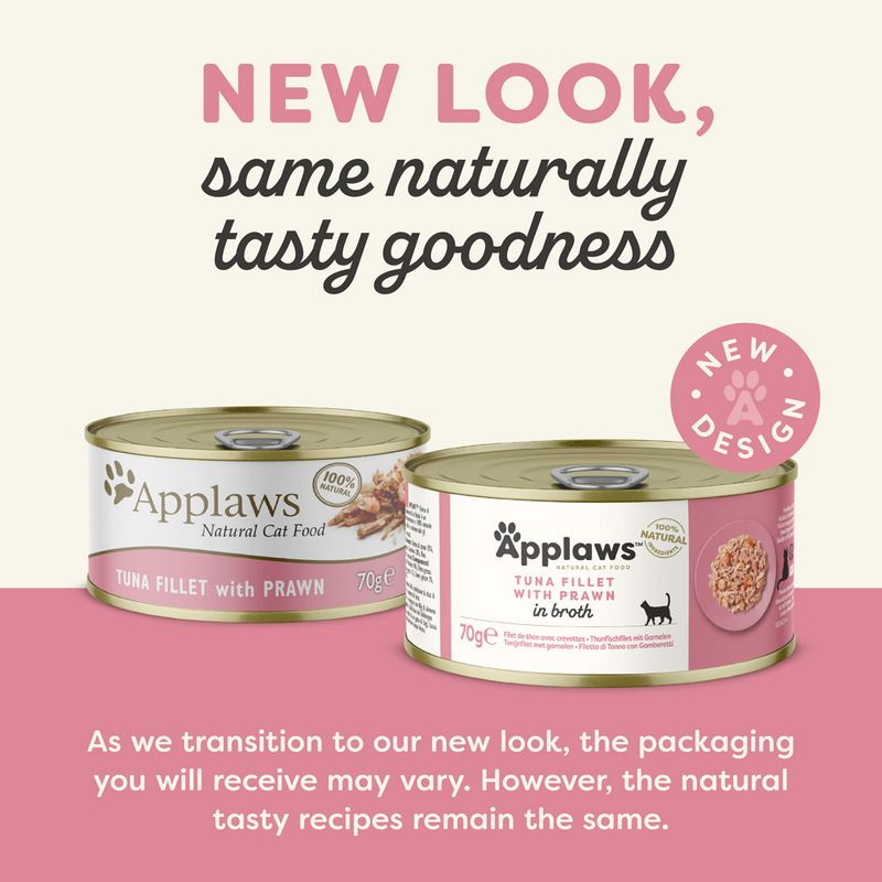Applaws Adult Cat Cans Tuna/Fish in Broth 70g || undefined || view 19