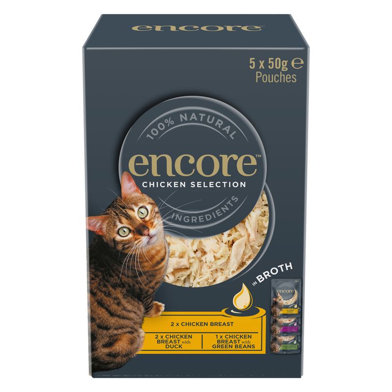 Encore Cat Pouch in Broth Saver Pack 20 x 50g || Encore || view 2
