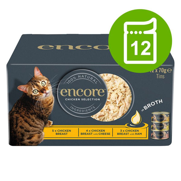 Encore Cat Tin in Broth 12 x 70g || Encore || view 1
