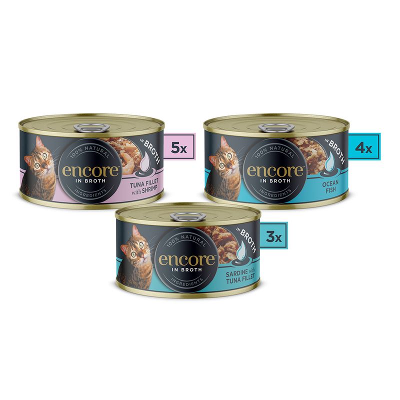 Encore Cat Tin in Broth 12 x 70g || Encore || view 6