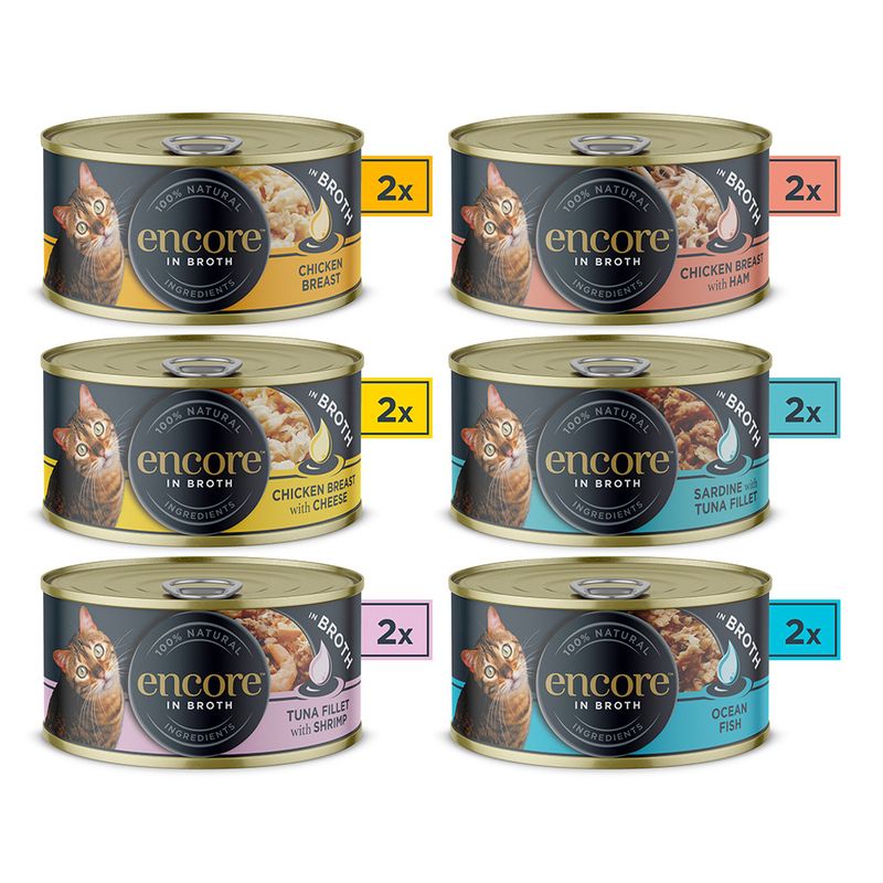 Encore Cat Tin in Broth 12 x 70g || Encore || view 9