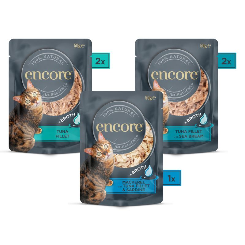 Encore Cat Pouch in Broth Saver Pack 20 x 50g || Encore || view 6