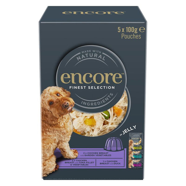 Encore Dog Jelly Pouch Multipack 100g || Encore || view 1