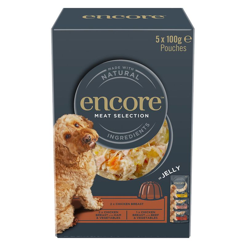 Encore Dog Jelly Pouch Multipack 100g || Encore || view 4