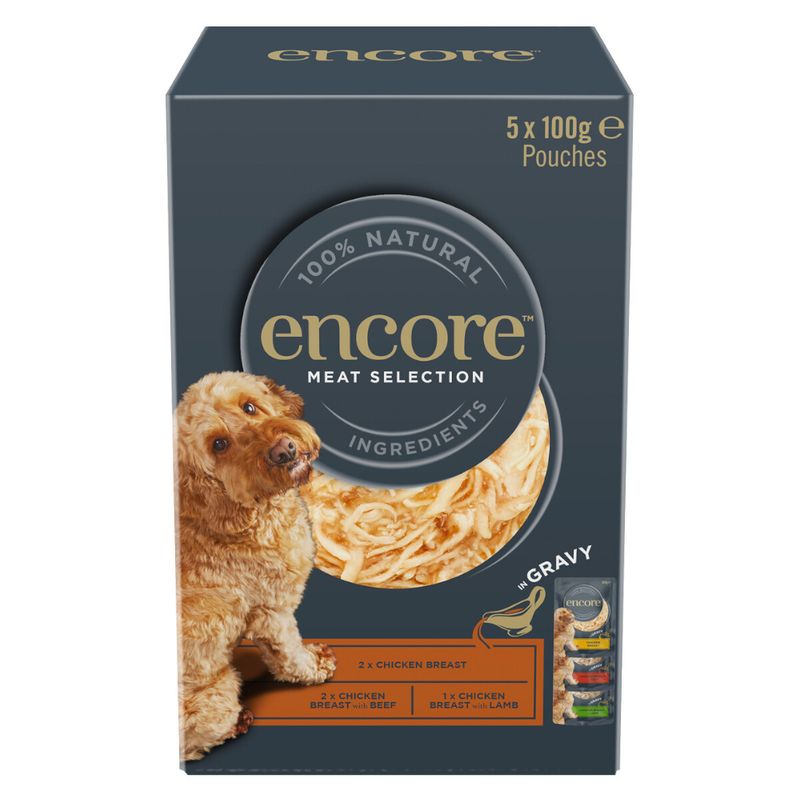 Encore Dog Gravy Pouch Mix 5 x 100g || Encore || view 1