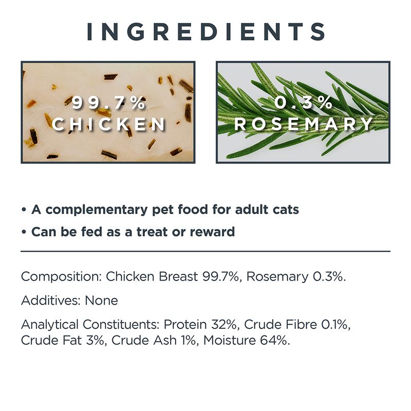 Encore Cat Treat Chicken Fillet with Rosemary || Encore || view 2