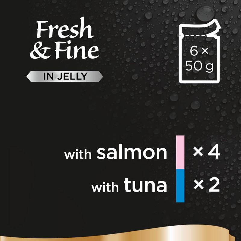 Sheba Fresh & Fine in Jelly Mini Pouches Saver Pack 12 x 50g || Sheba || view 2