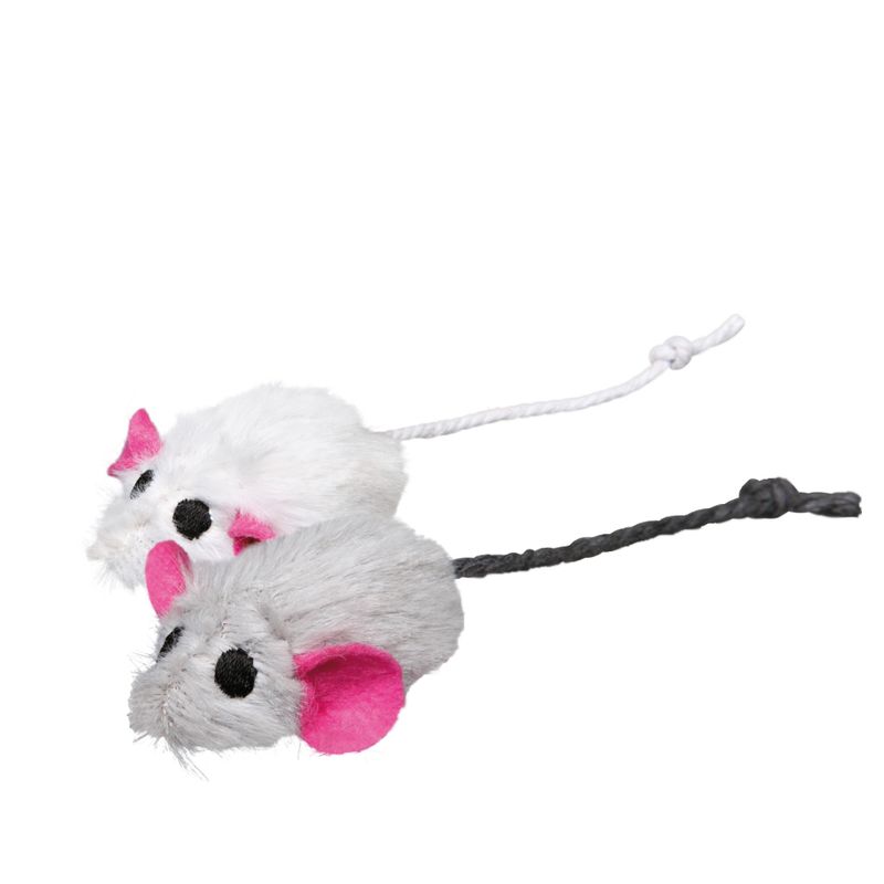 Trixie Toy Plush Mice, 6-pack || undefined || view 2