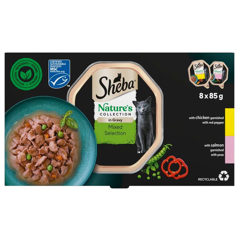 Sheba Nature's Collection Mixed Selection in Gravy || Sheba || view 2