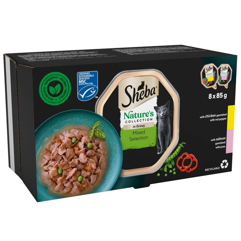 Sheba Nature's Collection Mixed Selection in Gravy || Sheba || view 1