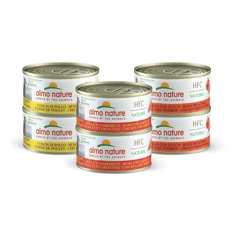 Almo Nature HFC Natural Cans for Cats 6 x 70g || undefined || view 15
