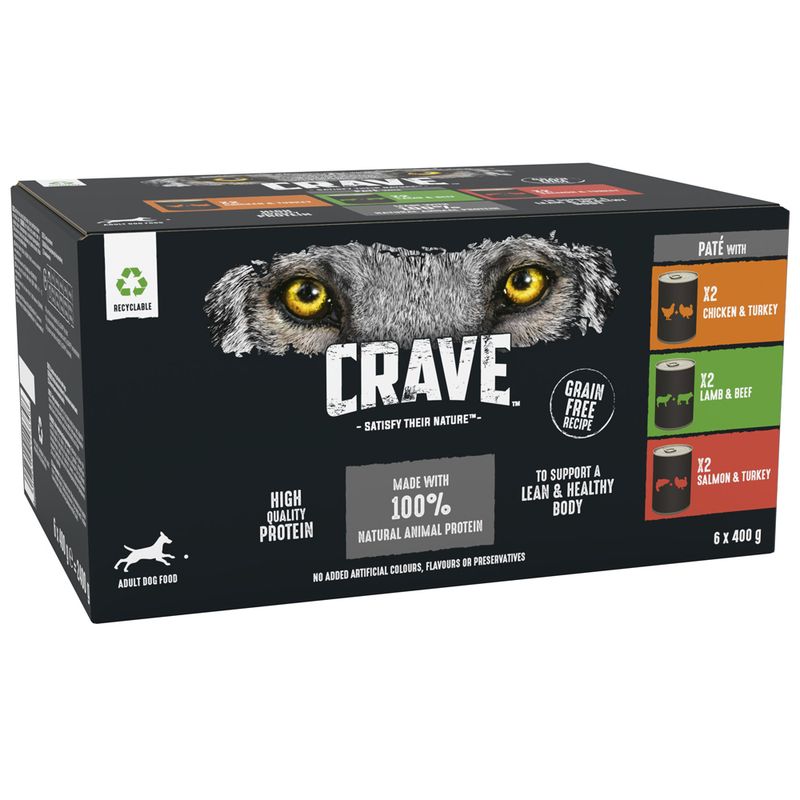 CRAVE Adult Pate Mixed Pack || Crave || view 1