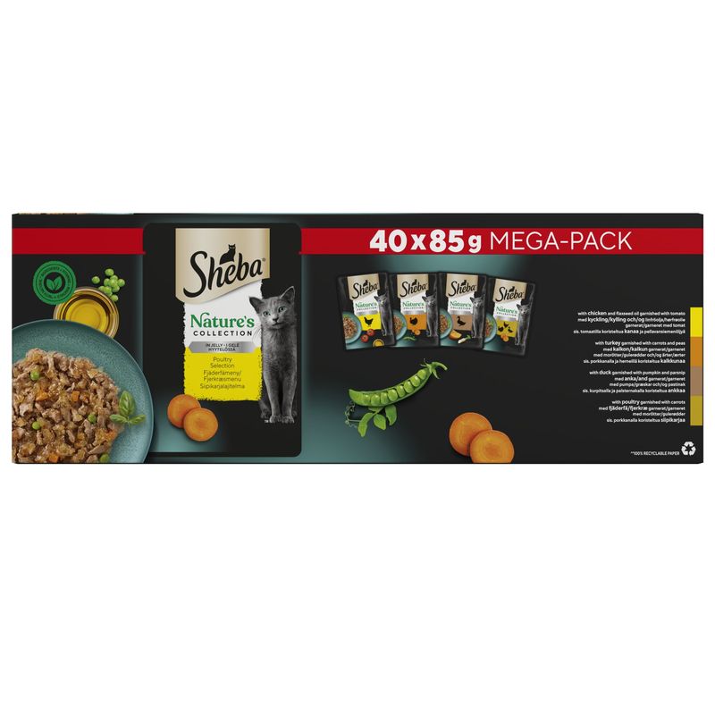 Sheba Nature's Collection Pouches 40 x 85g || Sheba || view 15