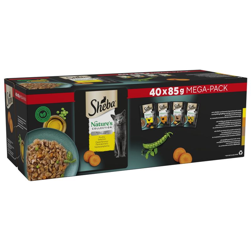 Sheba Nature's Collection Pouches 40 x 85g || Sheba || view 14