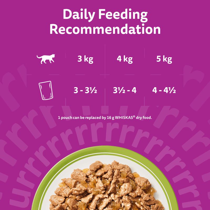 Whiskas 7+ Senior Mixed Menu Pouches in Jelly