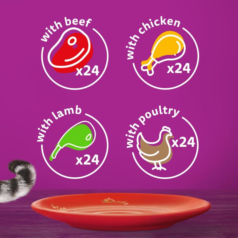 Whiskas 1+ Pouches Mega Pack 96 x 85g || undefined || view 16