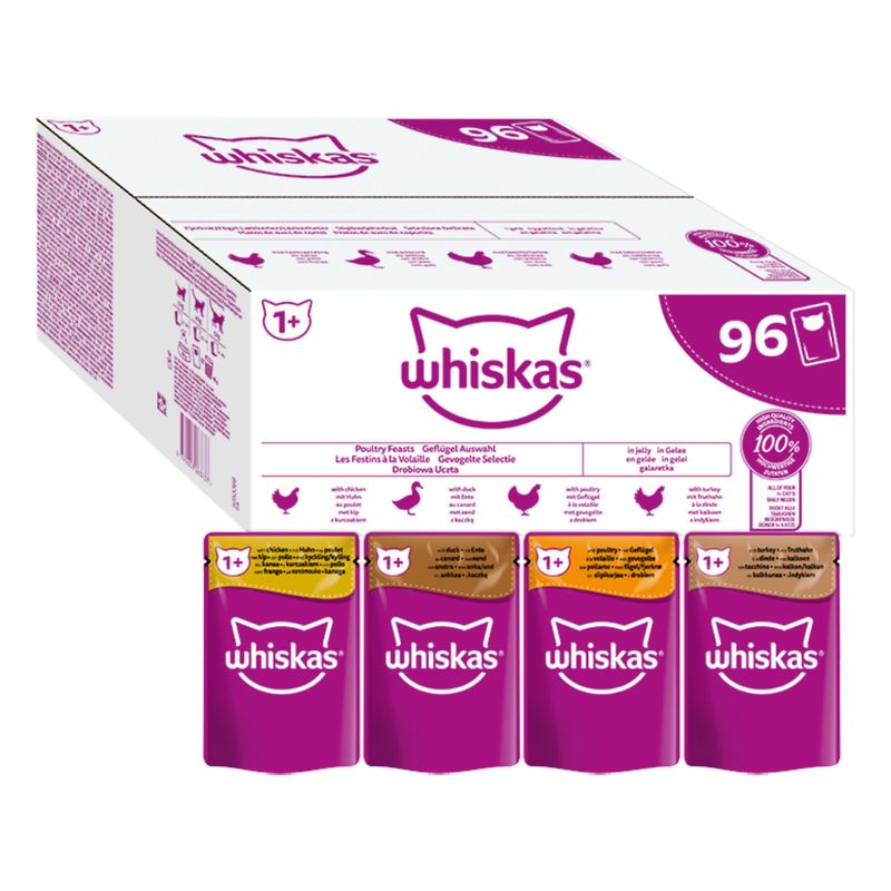 Whiskas 1+ Poultry Feasts in Jelly || undefined || view 9