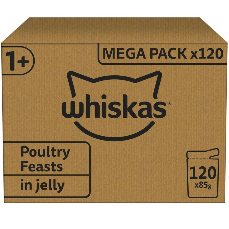 Whiskas 1+ Poultry Feasts in Jelly || undefined || view 7