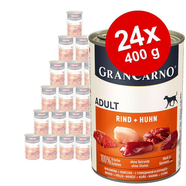 animonda GranCarno Original Adult Mixed Trial 24 x 400g || Animonda GranCarno || view 1