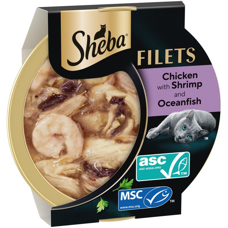 Sheba Fillets in Gravy Trays