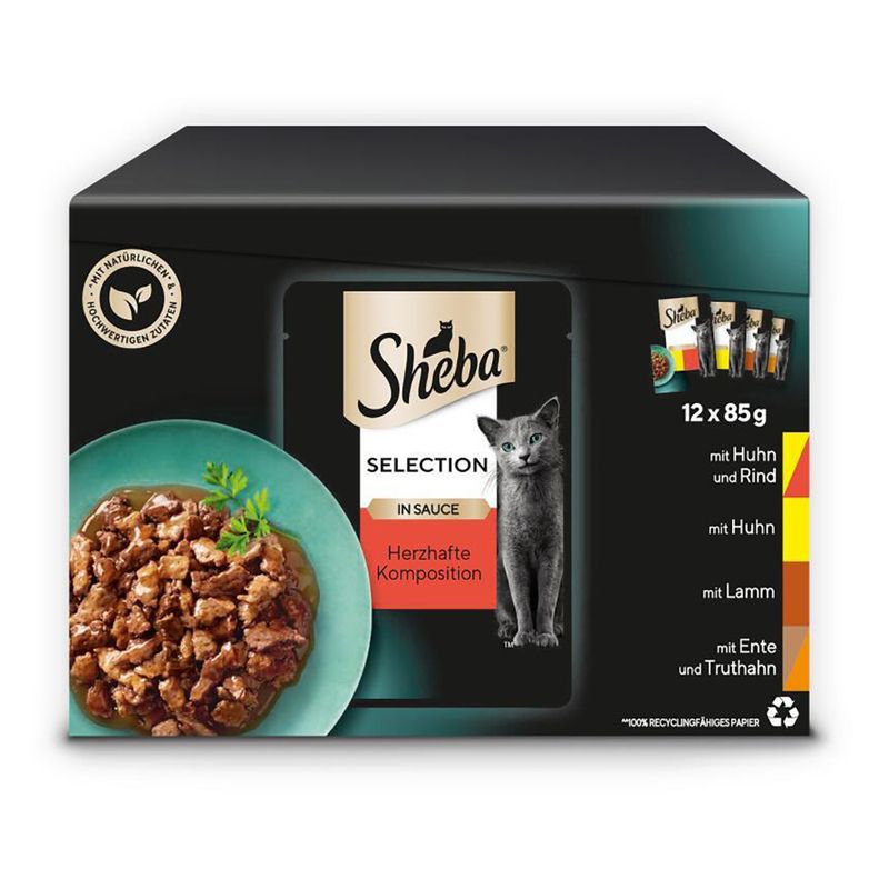 Sheba Pouches Select Slices Saver Pack 96 x 85g || Sheba || view 2