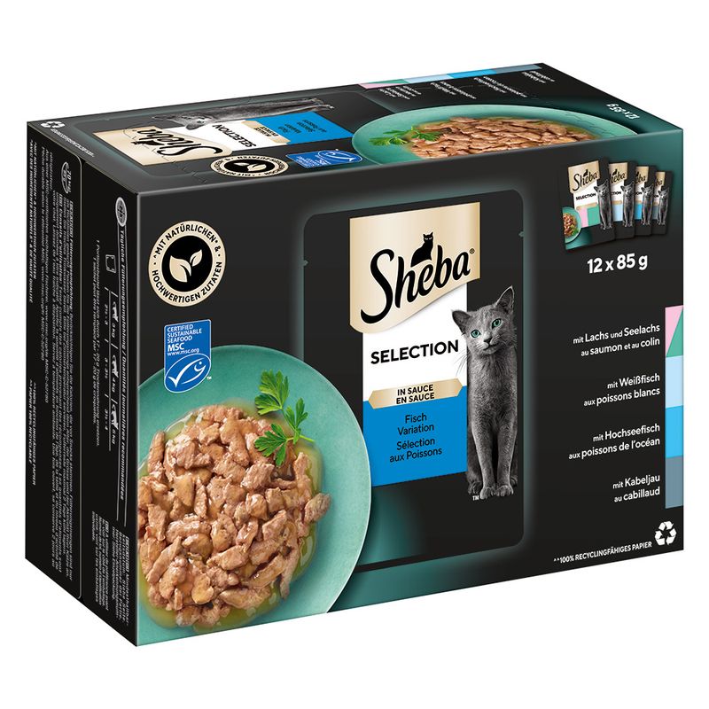 Sheba Pouches Select Slices Saver Pack 96 x 85g || Sheba || view 17