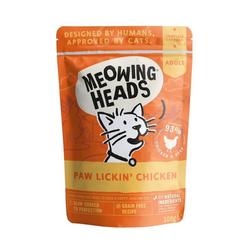 Meowing Heads Paw Lickin' Chicken || meowing heads || view 1