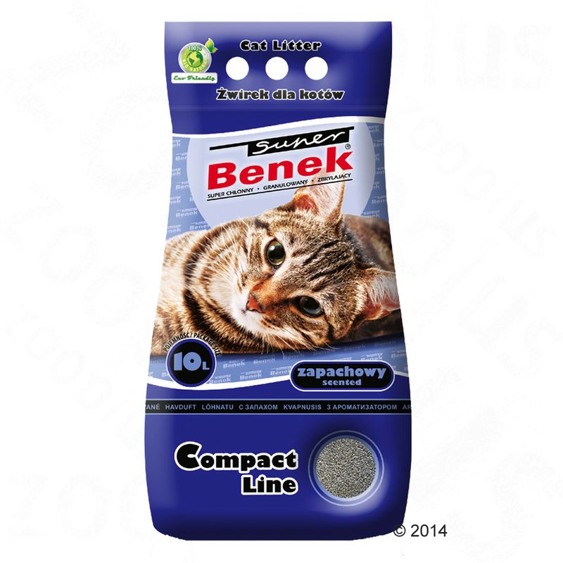 Super Benek Compact Sea Breeze Scented Cat Litter || undefined || view 2