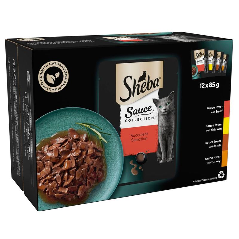 Sheba Pouches Fine Flakes 48 x 85g || Sheba || view 10