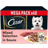 Cesar Pouches Deliciously Fresh Mixed Selection in Sauce || Cesar || view 2