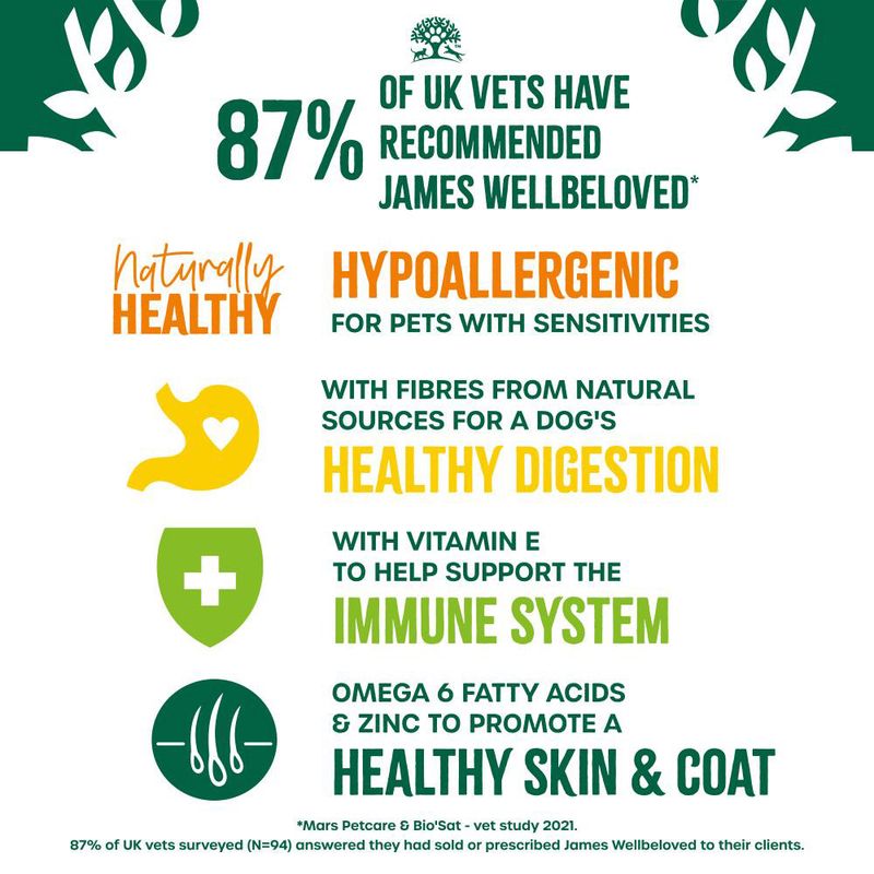 James Wellbeloved Adult Hypoallergenic Pouches - Turkey in Gravy || James Wellbeloved || view 6