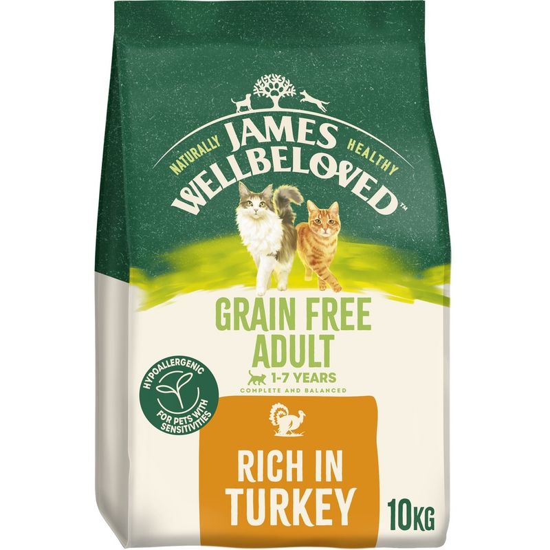 James Wellbeloved Grain Free Adult Cat Hypoallergenic Turkey​​​​​​​ || James Wellbeloved || view 6