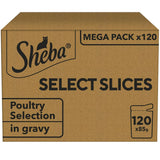 Sheba Pouches Select Slices Mega Pack 120 x 85g || Sheba || view 3