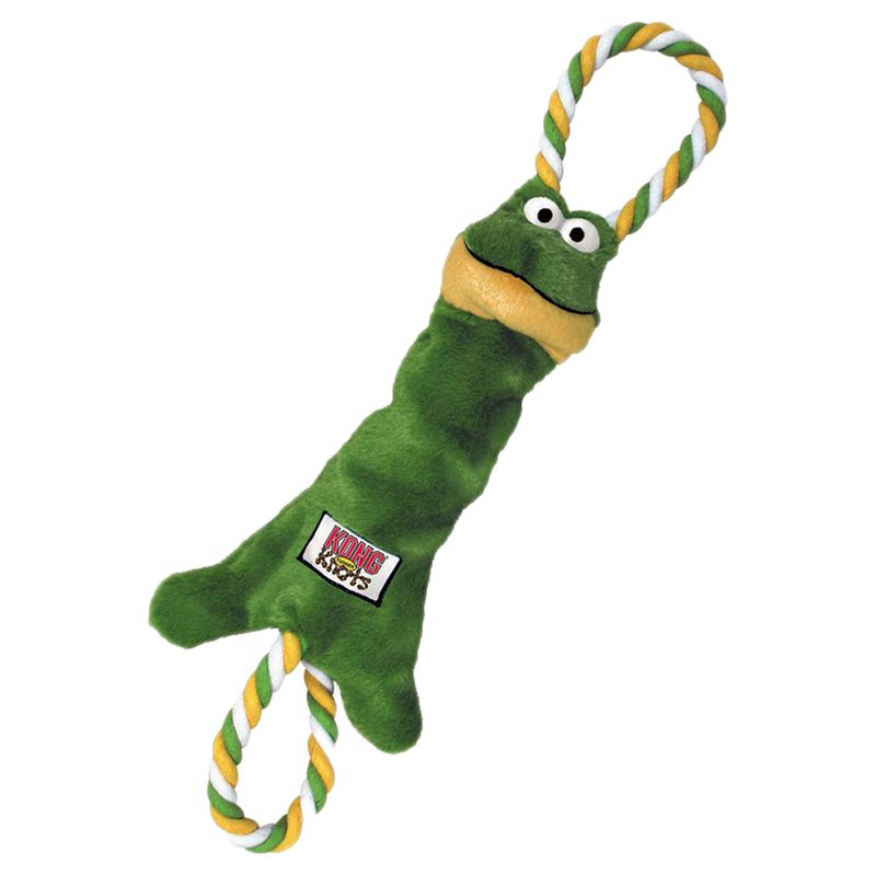 KONG Tugger Knots Frog || KONG || view 2