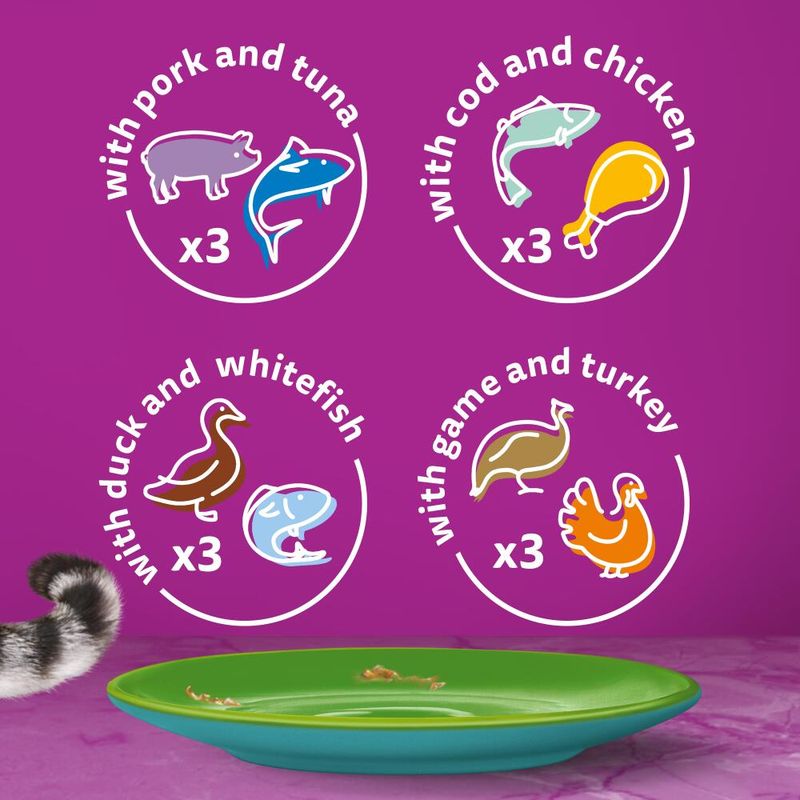 Whiskas 1+ Duo Mixed Medley in Jelly || undefined || view 3