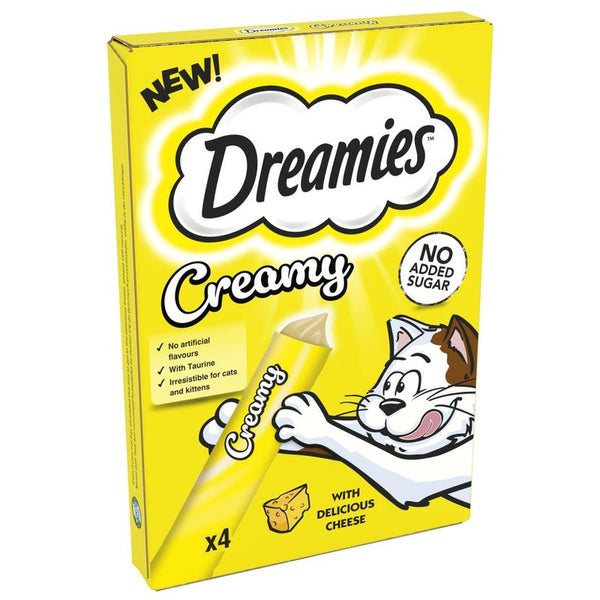 Dreamies Creamy Snacks with Delicious Cheese || undefined || view 1