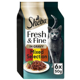 Sheba Fresh & Fine in Gravy Mini Pouches 6 x 50g || Sheba || view 16