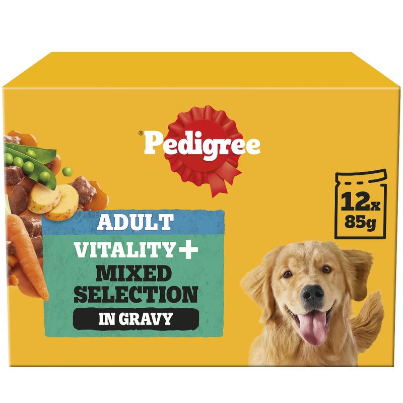 Pedigree Vitality+ Pouches in Gravy Multipack || Pedigree || view 2