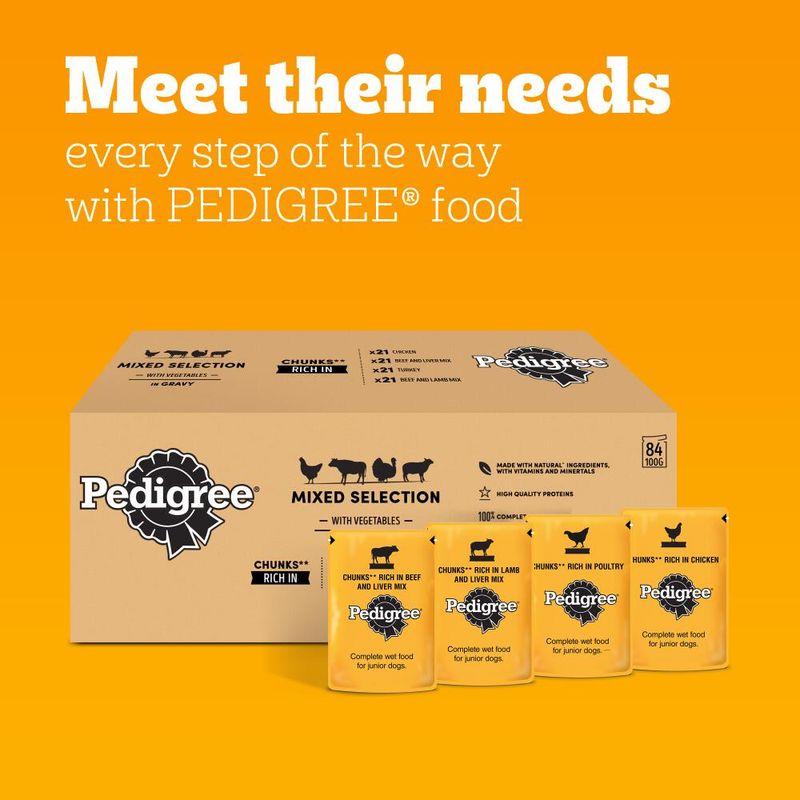 Pedigree Puppy Pouches Mixed Selection in Jelly Mega Pack || Pedigree || view 7