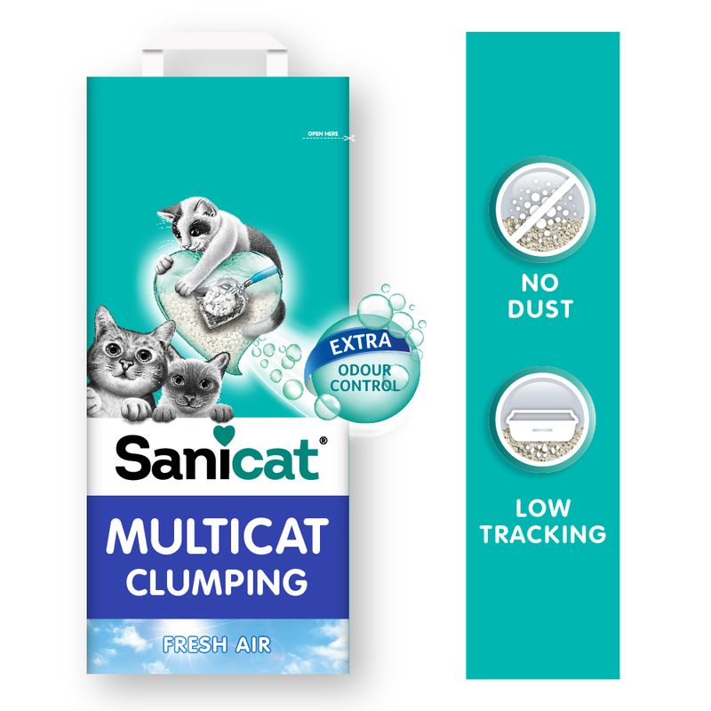 Sanicat Multicat Clumping Cat Litter || undefined || view 2