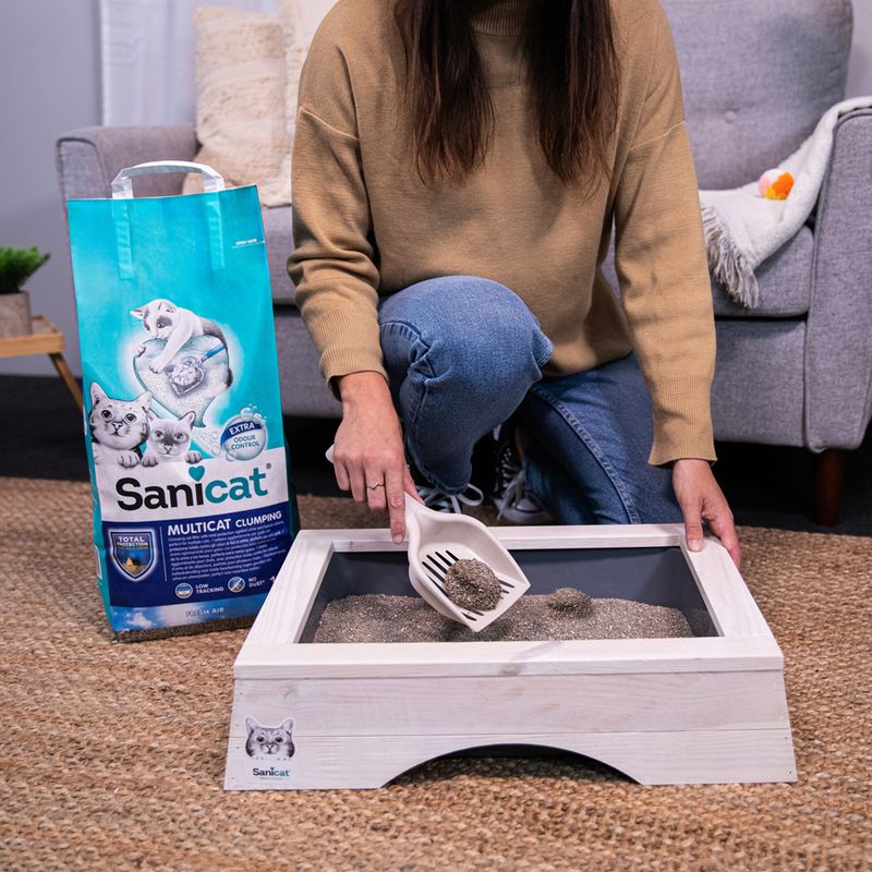 Sanicat Multicat Clumping Cat Litter || undefined || view 4