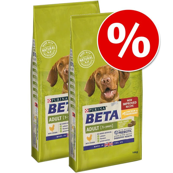 BETA Dog Food Economy Packs 2 x 14kg || Beta || view 1