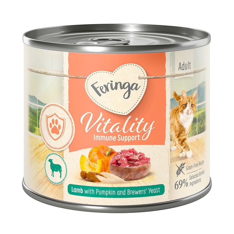 6 x 200g Feringa Vitality Wet Cat Food - 20% Off! * || undefined || view 3