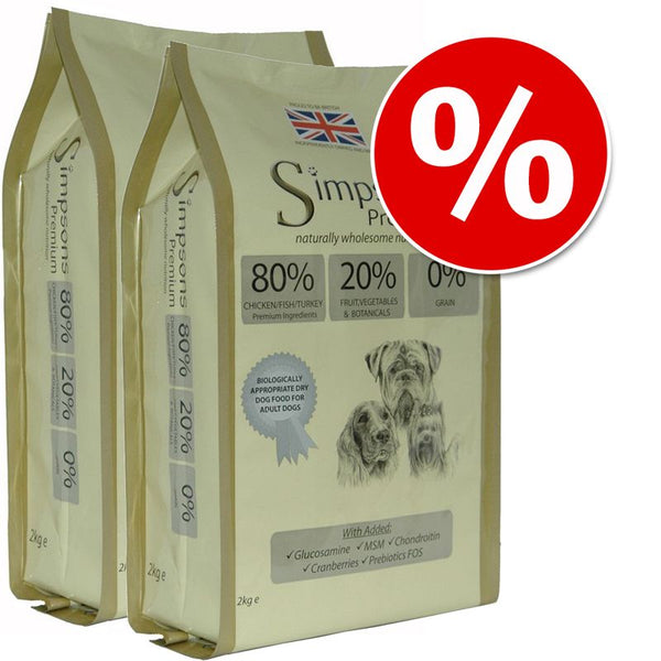 Simpsons Premium Dry Dog Food Economy Packs 2 x 12kg || Simpsons Premium || view 1