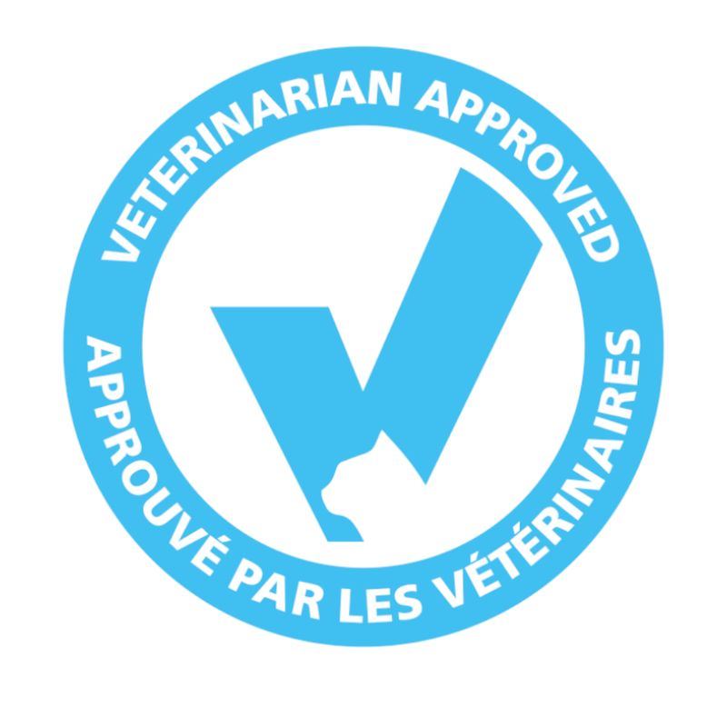 Veterinarian approved. Approuvé par les vétérinaires.
