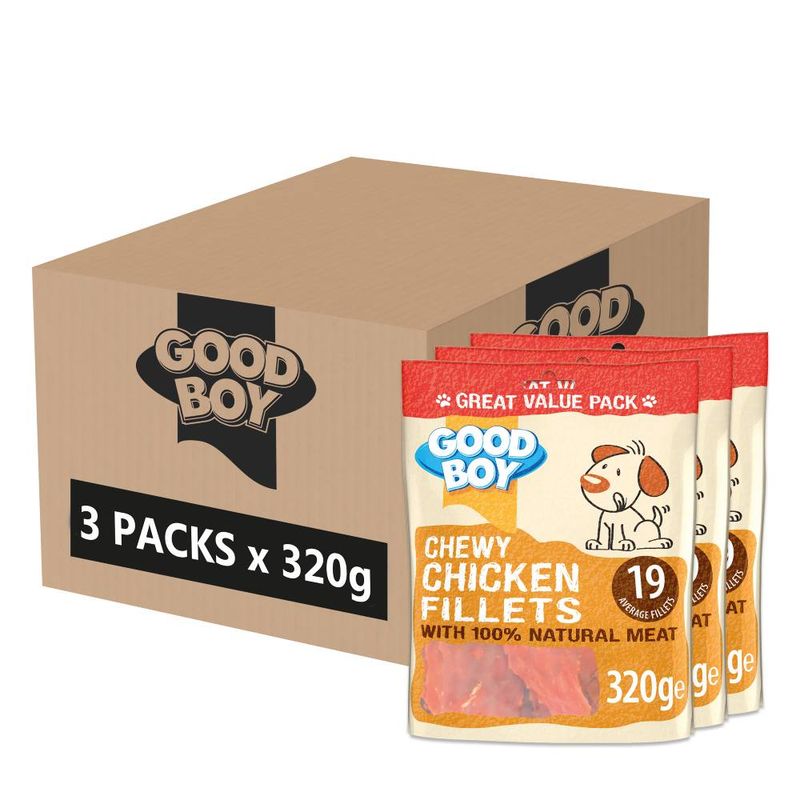 Good Boy Chewy Chicken Fillets || Good Boy || view 1
