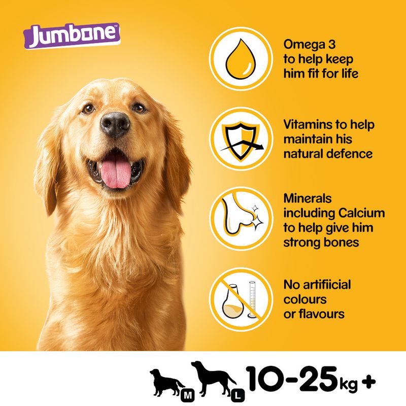 Pedigree Jumbone Medium - Beef & Poultry || undefined || view 3