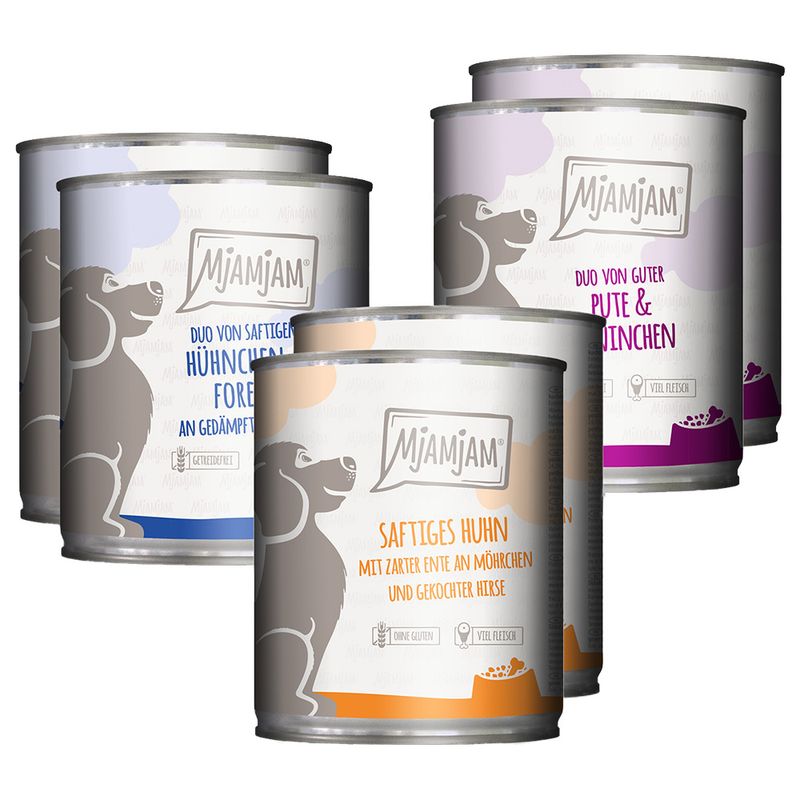 MjAMjAM Adult Dog Saver Pack 12 x 800g || MjAMjAM || view 4