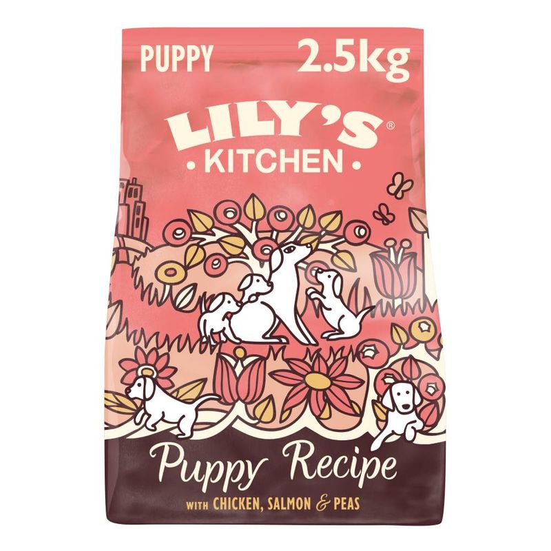 Lily's Kitchen Puppy Dry Dog Food - Chicken, Salmon & Peas || Lily's Kitchen || view 1