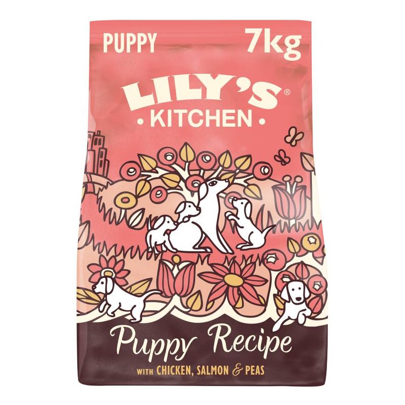 Lily's Kitchen Puppy Dry Dog Food - Chicken, Salmon & Peas || Lily's Kitchen || view 2